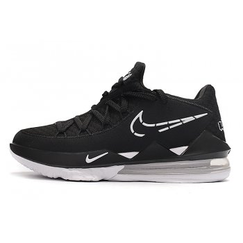 2020 Nike LeBron 17 Low Black White Shoes